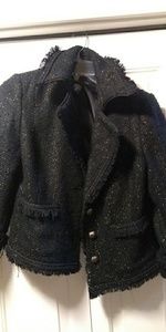 Sequins black and gold Women's jacket Fab!!!